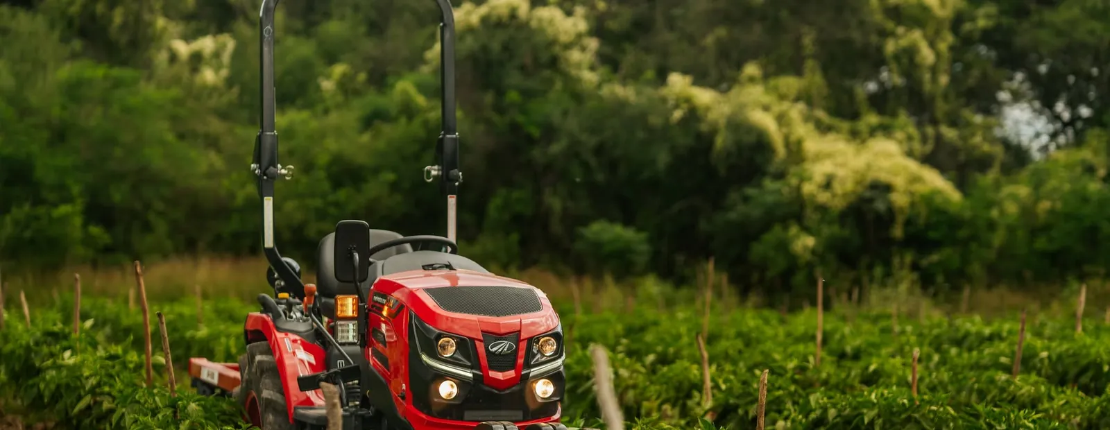 Tractor Mahindra en horticultura