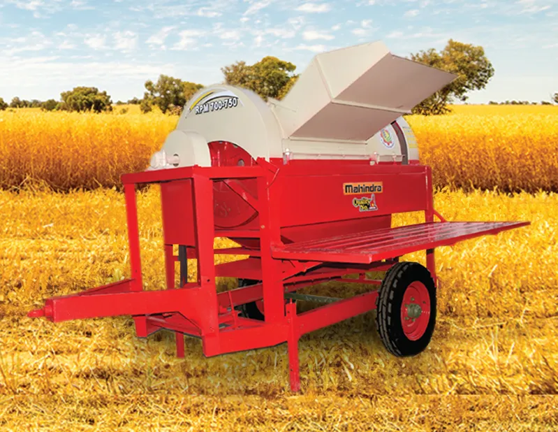 Trilladora de trigo Dharti Mitra de Mahindra